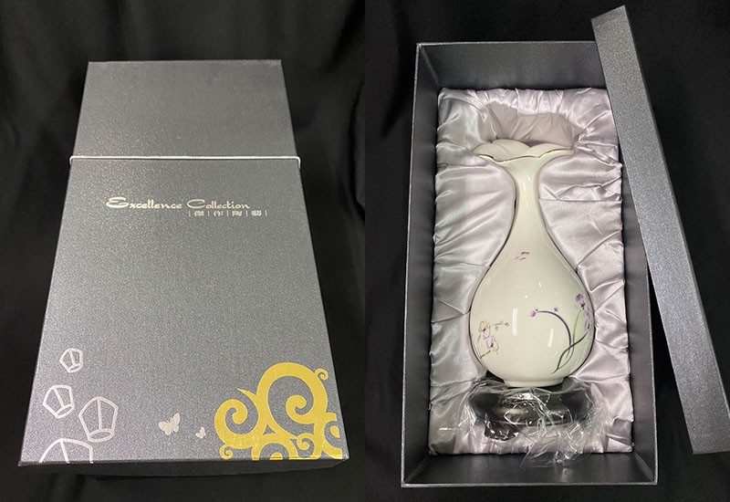 蘭花口膽瓶 蘭花口膽瓶