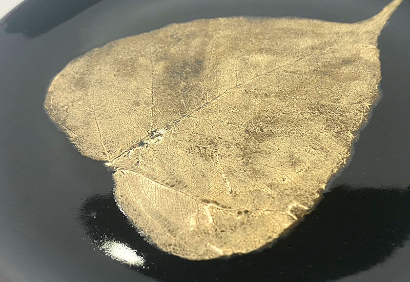 林映汝 木葉天目盤 林映汝 木葉天目盤