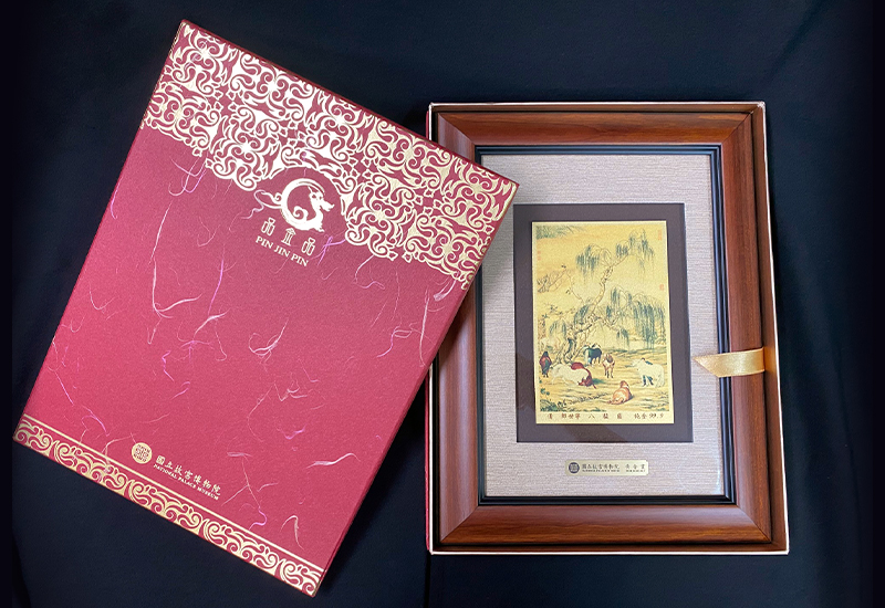 品金品 五福 - 八駿圖  黃金複製畫 品金品 五福 - 八駿圖  黃金複製畫