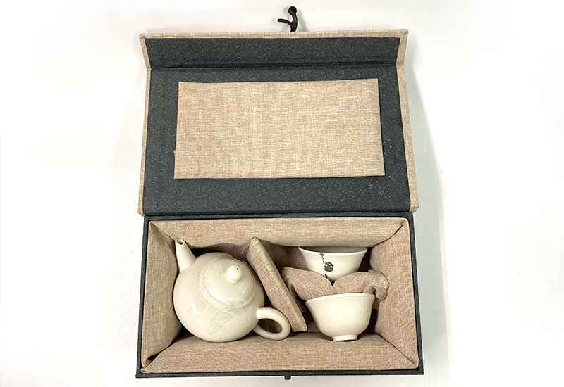 心陶園 灰釉茶組  心陶園 灰釉茶組