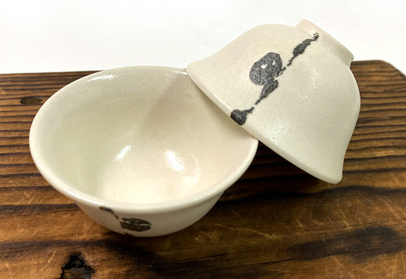 心陶園 灰釉茶組  心陶園 灰釉茶組