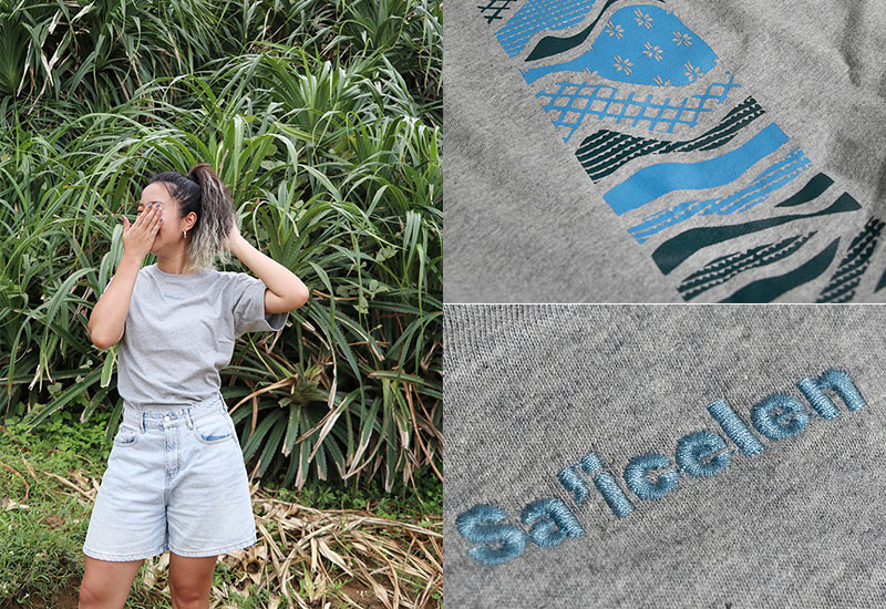 Sa'icelen 美的海色 T-shirt(灰) Sa'icelen 美的海色 T-shirt(灰)