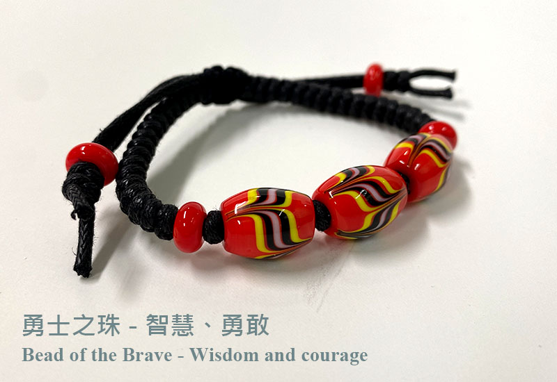 花蓮勵馨 圖騰三珠手環 花蓮勵馨 圖騰三珠手環