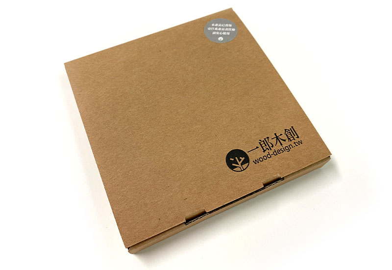 一郎木創 心持木杯墊 圓-2隻金魚  一郎木創 心持木杯墊 圓-2隻金魚