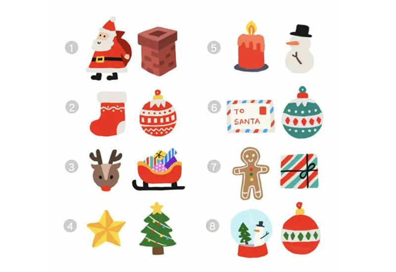 聖誕節耳環耳夾別針(多款可選) 聖誕節耳環耳夾別針(多款可選)