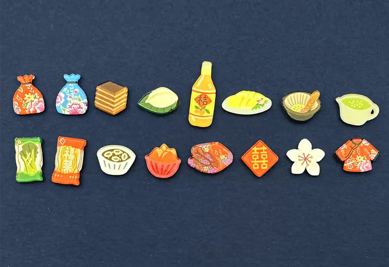 客家文化系列 別針(多款可選) 客家文化系列 別針(多款可選)