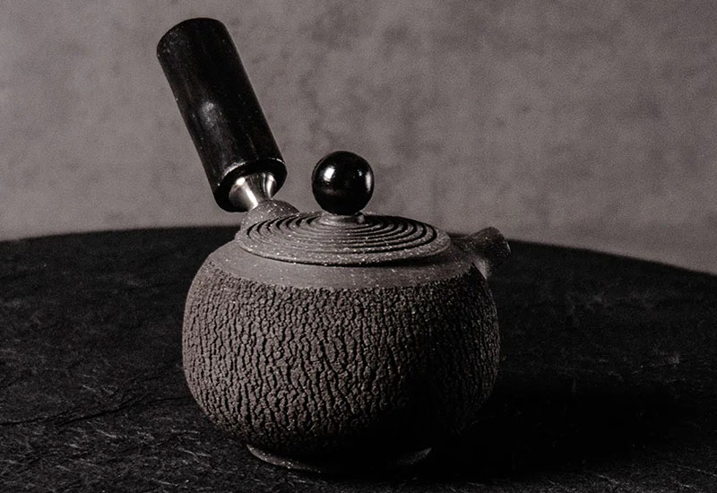 無我系列-原木側把承煙茶器 無我系列-原木側把承煙茶器