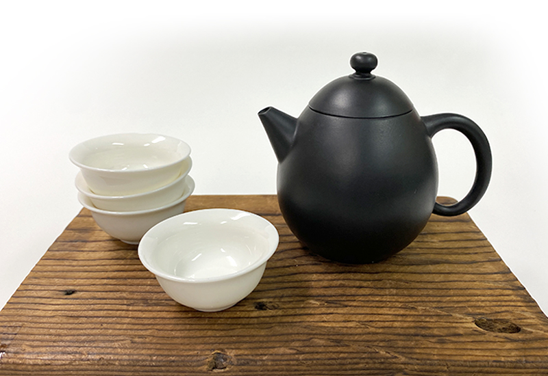 存仁堂 夾碳黑陶龍蛋壺組 台灣MIT認證 存仁堂 夾碳黑陶龍蛋壺組 台灣MIT認證