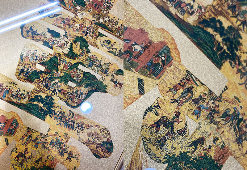 品金品 富貴-群仙祝壽  黃金複製畫 品金品 富貴-群仙祝壽  黃金複製畫