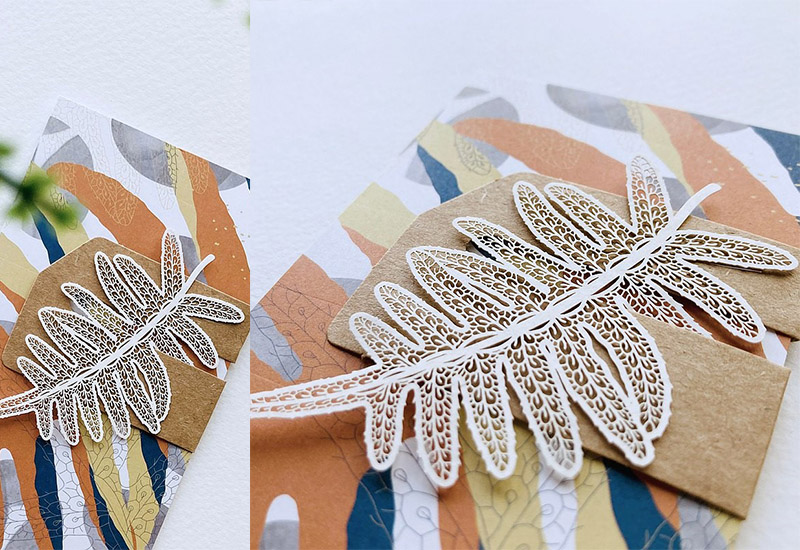 蕨類標本紙雕2.0 - 臺灣水龍骨 蕨類標本紙雕2.0 - 臺灣水龍骨