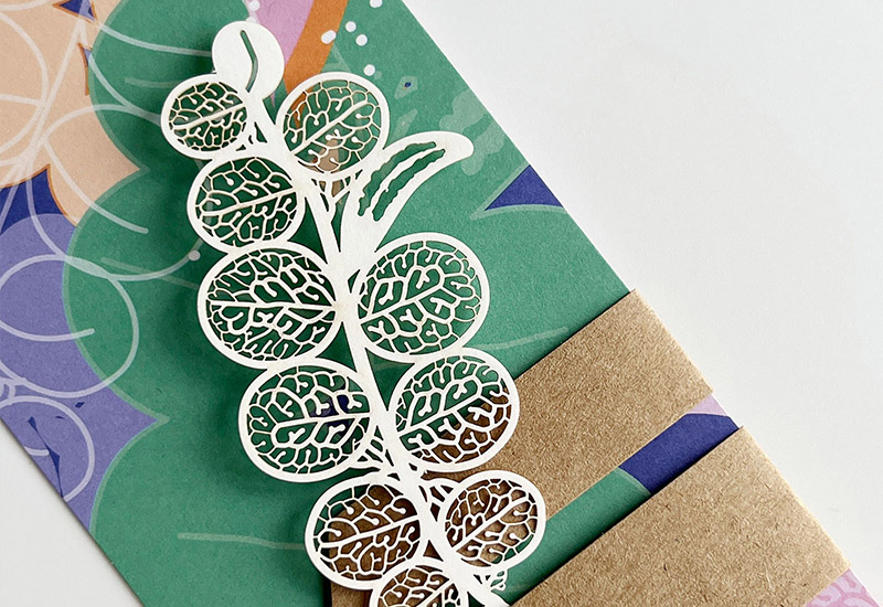 蕨類標本紙雕4.0-伏石蕨 蕨類標本紙雕4.0-伏石蕨