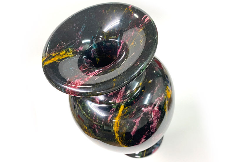 8x16七彩玉石花瓶 8x16七彩玉石花瓶