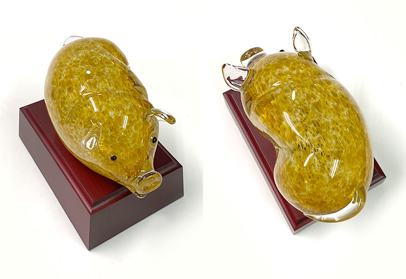 福氣神豬S(白.金茶)  福氣神豬S(白.金茶)