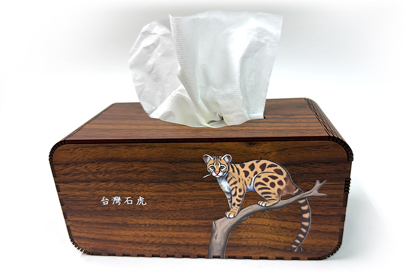 石虎面紙盒 石虎面紙盒
