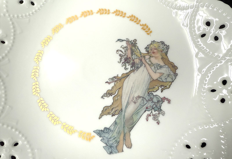 Mucha 慕夏系列 歐式圓盤(大)-四季 Mucha 慕夏系列 歐式圓盤(大)-四季