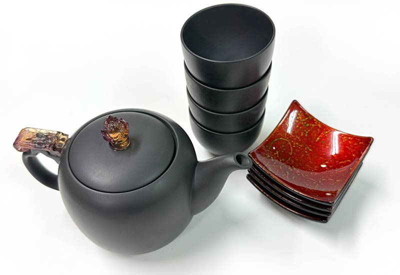 存仁堂 大夾碳黑陶壺組 台灣MIT認證 存仁堂 大夾碳黑陶壺組 台灣MIT認證