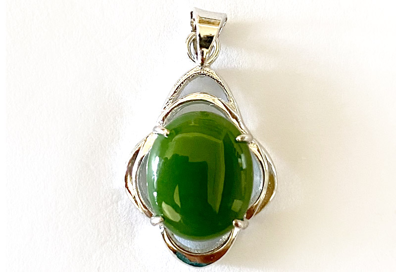 杰昌珠寶 碧玉10x12墜 台灣玉項鍊 杰昌珠寶 碧玉10x12墜 台灣玉項鍊