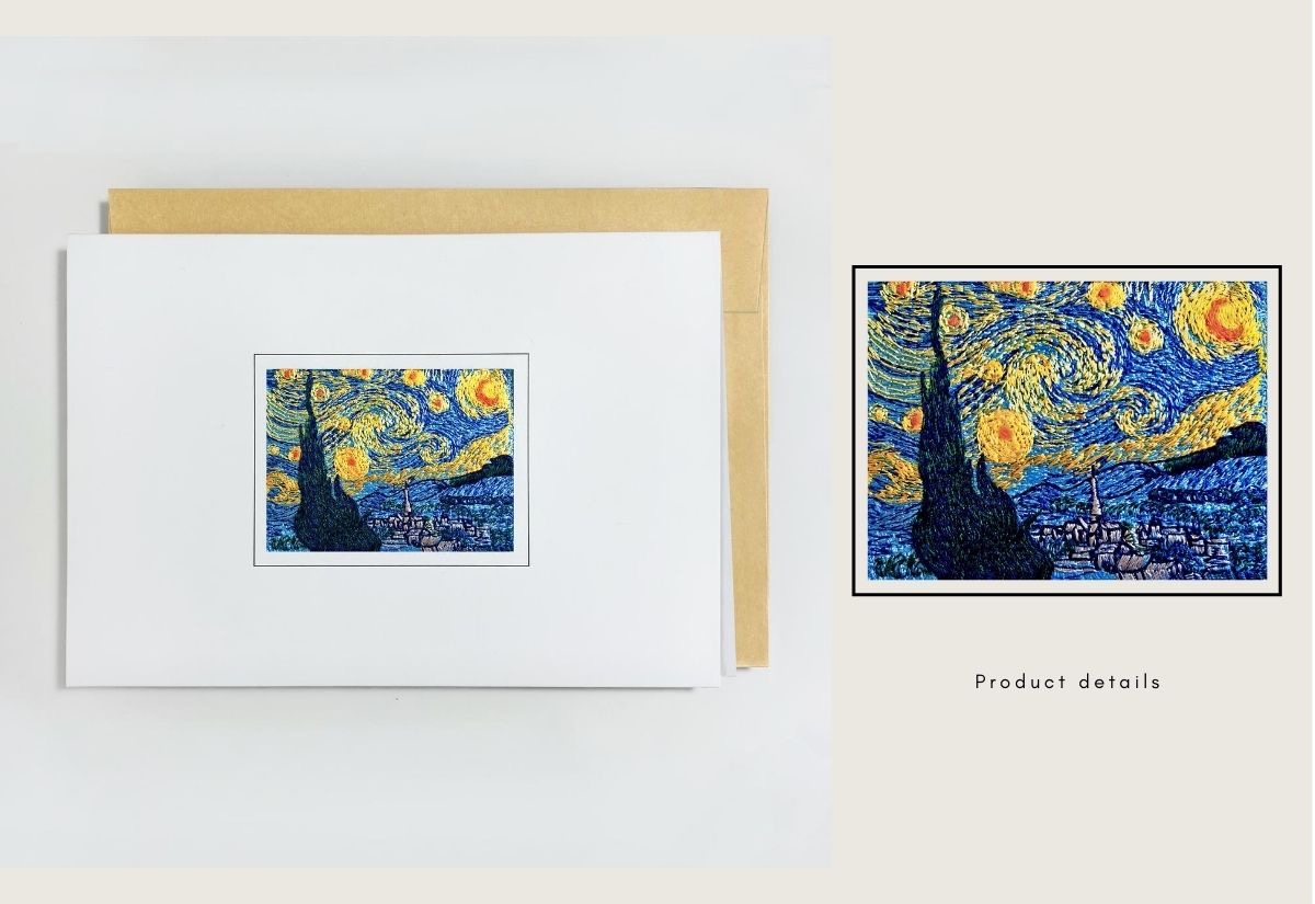 詩品 萬用卡-梵谷『 星夜 』 詩品 萬用卡-梵谷『 星夜 』
