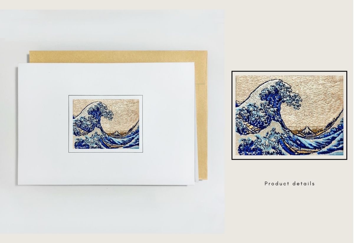 詩品 萬用卡-葛飾北齋『 神奈川沖浪裏 』 詩品 萬用卡-葛飾北齋『 神奈川沖浪裏 』