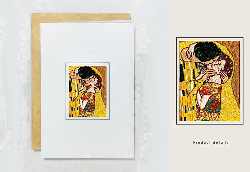 詩品 萬用卡-克林姆『 吻 』 詩品 萬用卡-克林姆『 吻 』