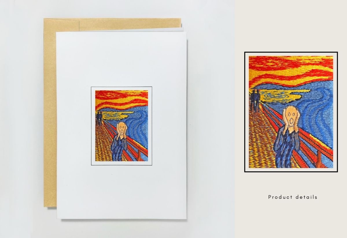 詩品 萬用卡-孟克『 吶喊 』 詩品 萬用卡-孟克『 吶喊 』