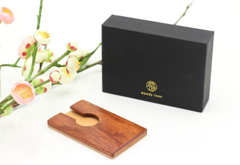 青木堂 合雲籤-方圓名片夾(花梨+山毛櫸)  青木堂 合雲籤-方圓名片夾(花梨+山毛櫸)