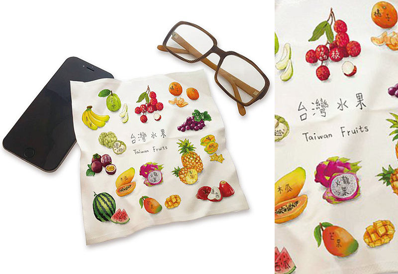 布漾 BYC印花萬用布 手繪水果 擦拭布印花布 布漾 BYC印花萬用布 手繪水果 擦拭布印花布