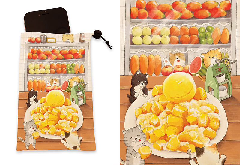 布漾 手機萬用袋-吃芒果冰 布漾 手機萬用袋-吃芒果冰