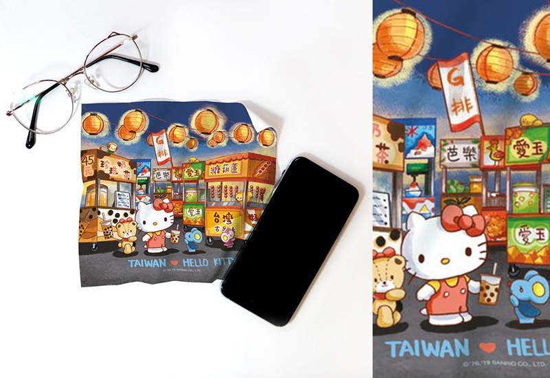 布漾 HelloKitty萬用布-觀光夜市 布漾 HelloKitty萬用布-觀光夜市
