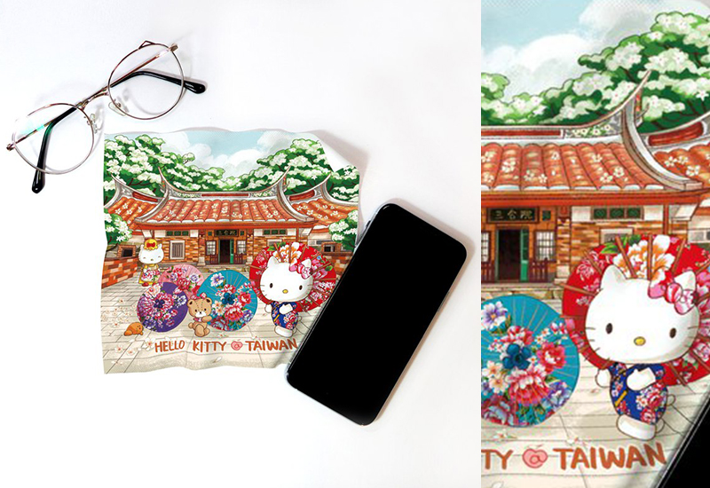 布漾 HelloKitty萬用布-台灣三合院 布漾 HelloKitty萬用布-台灣三合院