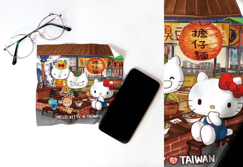 布漾 HelloKitty萬用布-台灣麵店 布漾 HelloKitty萬用布-台灣麵店