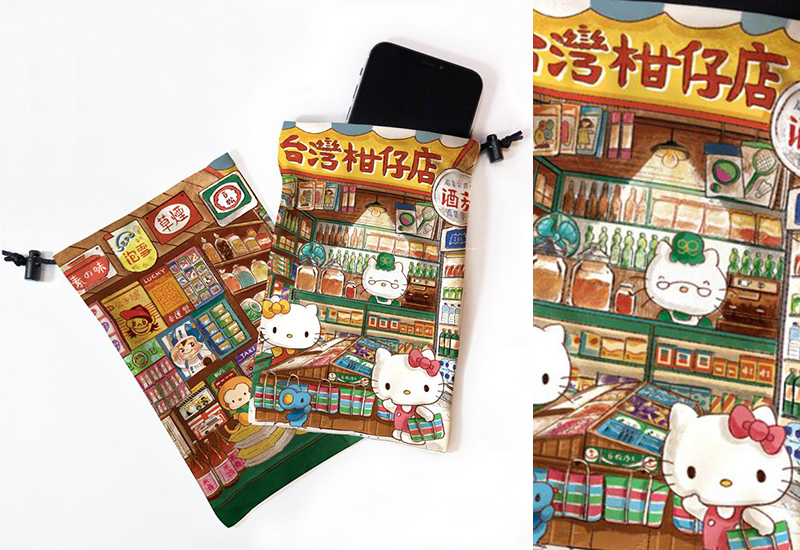 布漾 HelloKitty手機萬用袋-台灣柑仔店 布漾 HelloKitty手機萬用袋-台灣柑仔店
