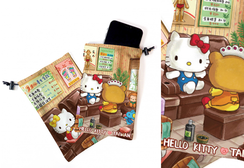 布漾 HelloKitty手機萬用袋-台灣按摩店 布漾 HelloKitty手機萬用袋-台灣按摩店