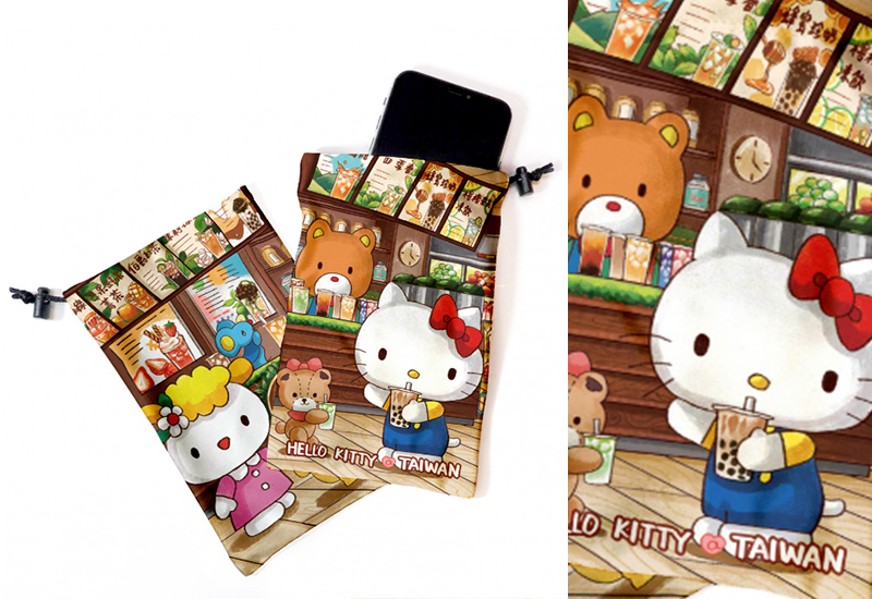 布漾 HelloKitty手機萬用袋-台灣手搖店 布漾 HelloKitty手機萬用袋-台灣手搖店