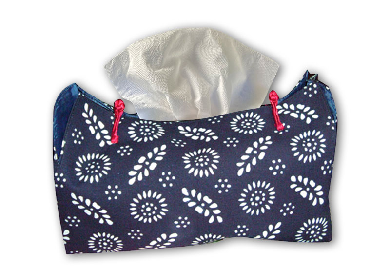 印象台灣 懷舊台灣 客家花布面紙盒套 印象台灣 懷舊台灣 客家花布面紙盒套