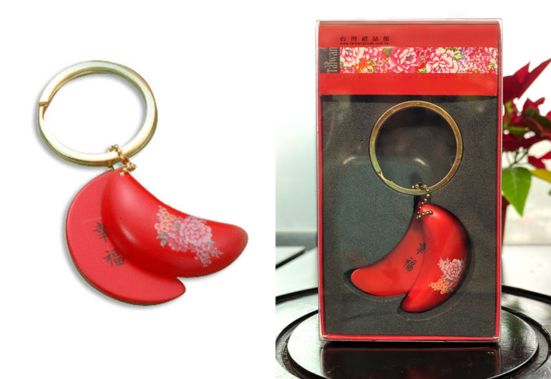 台灣花布衣服零錢包 鑰匙包