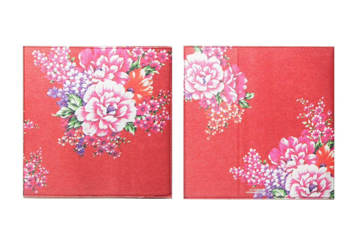台灣花布 絲質筆記本