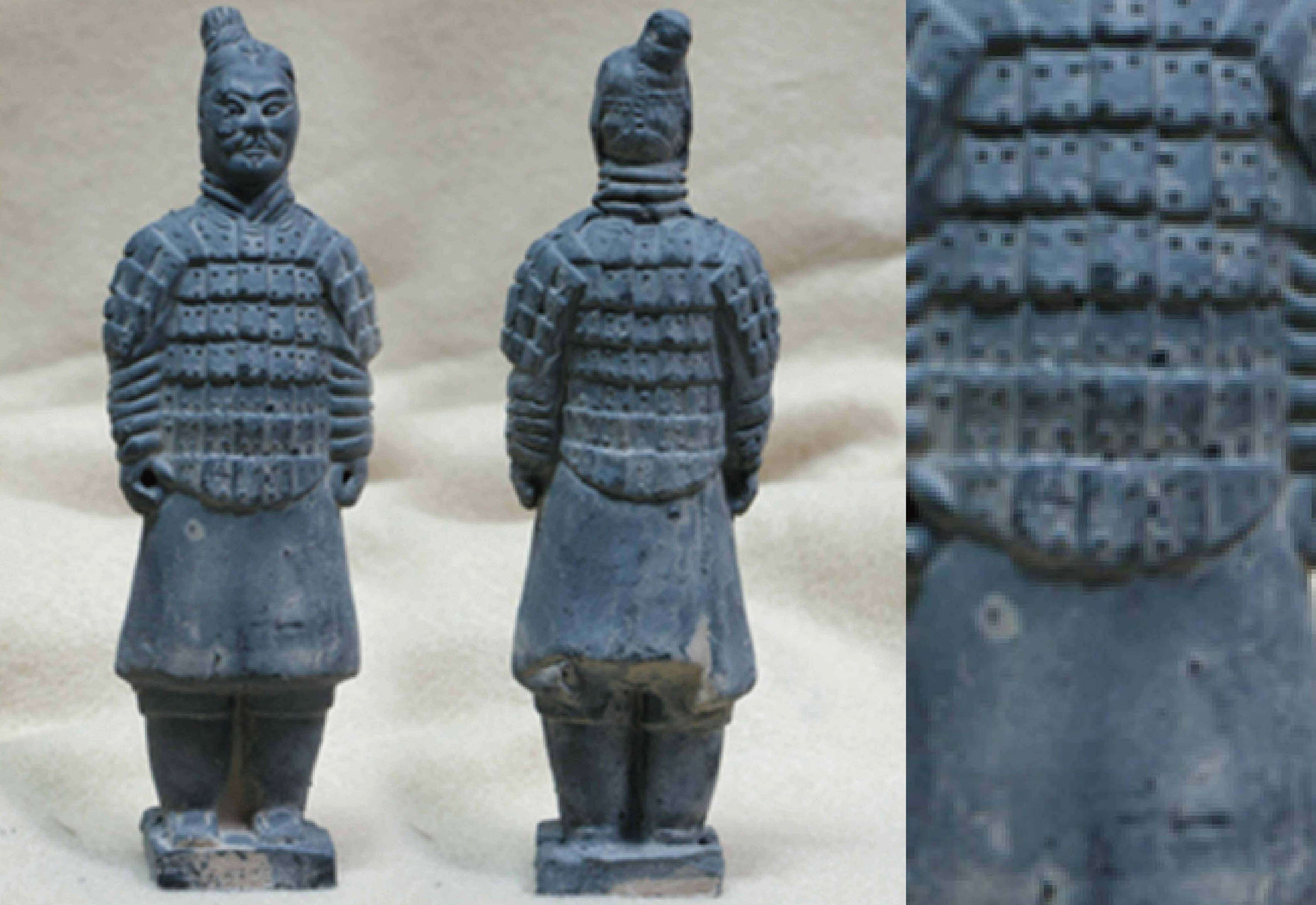 兵馬俑 25公分原色俑-武士俑 兵馬俑 25公分原色俑-武士俑