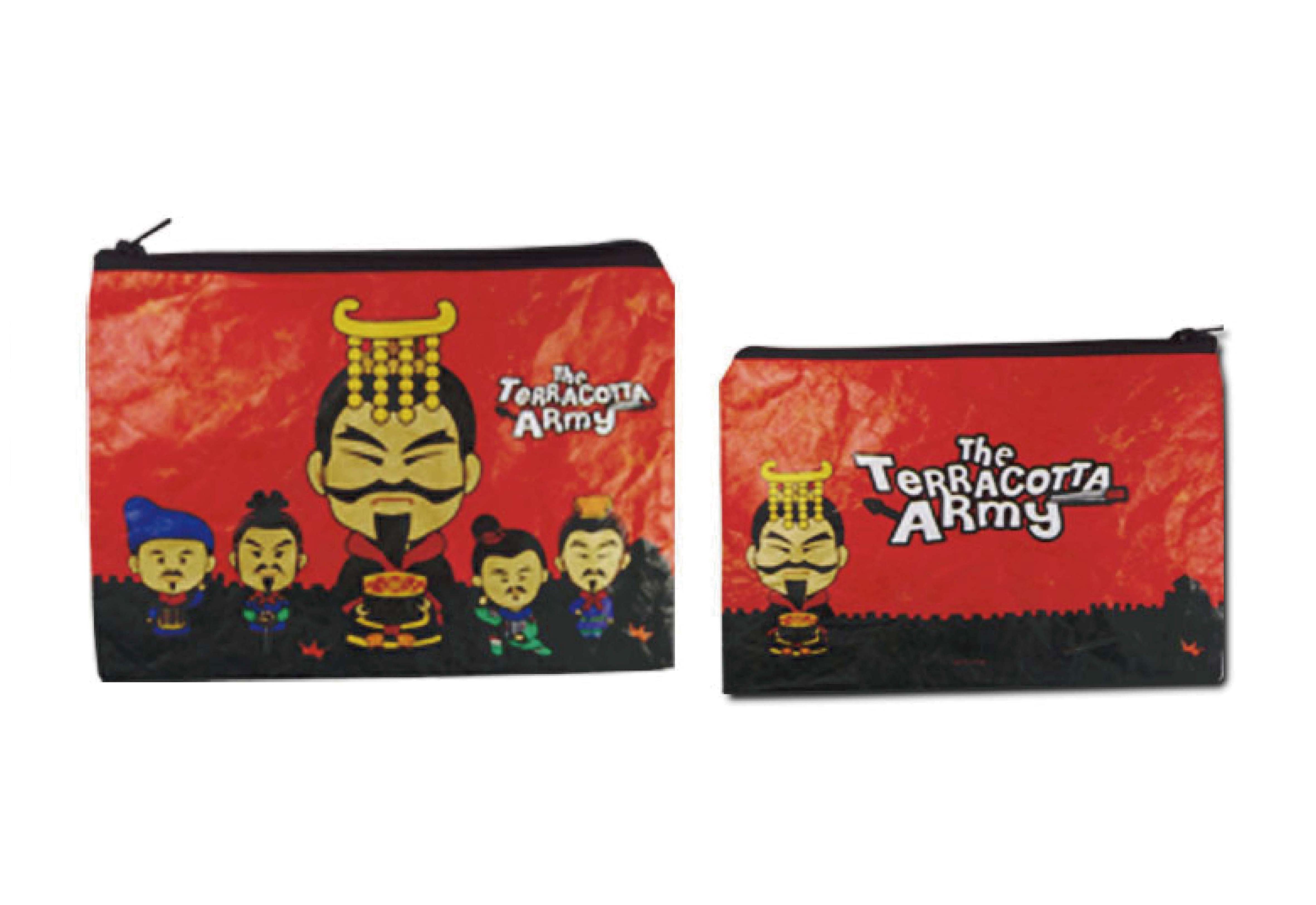 兵馬俑 Q版秦始皇收納包(大) 兵馬俑 Q版秦始皇收納包(大)