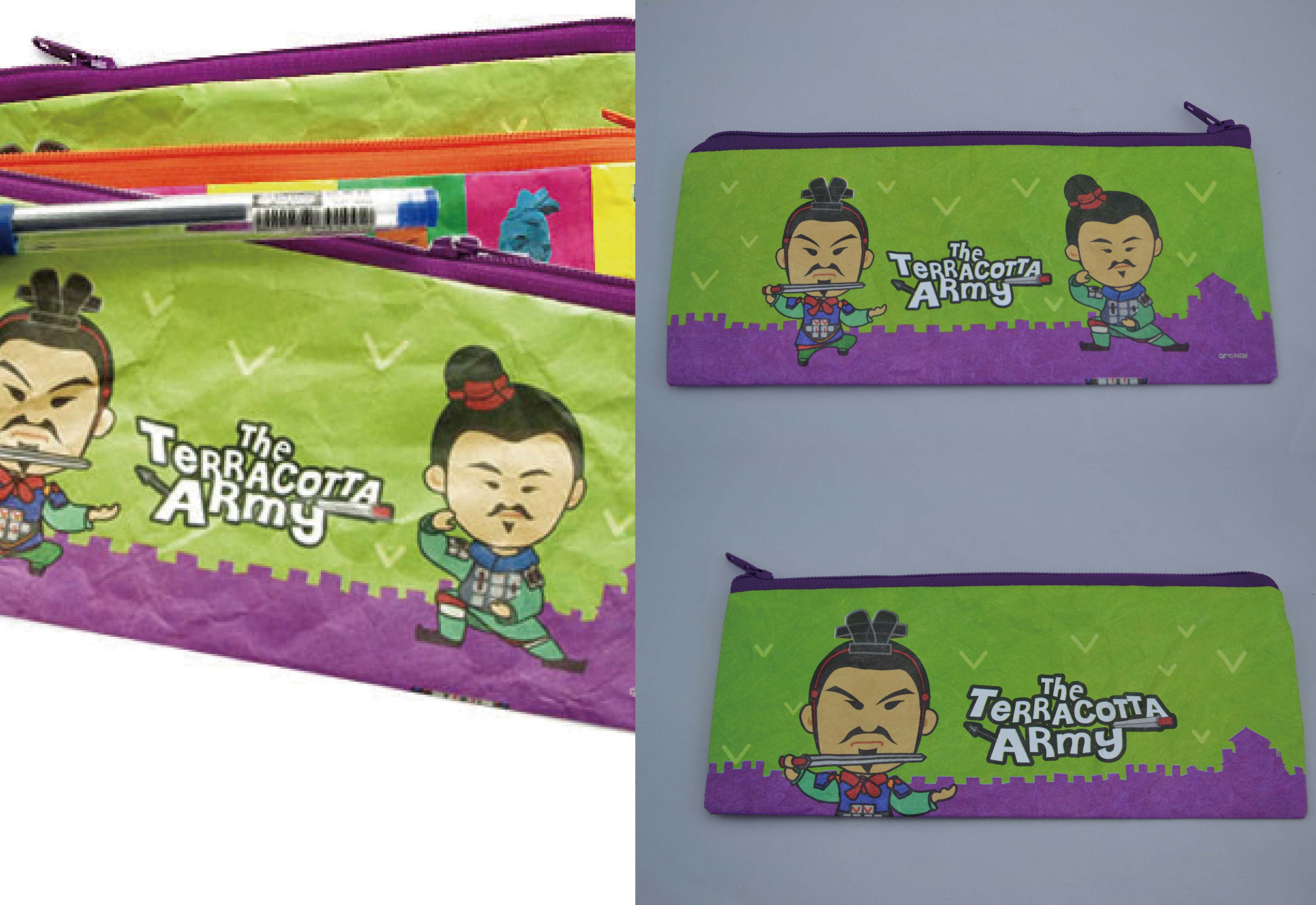 兵馬俑 Q版將軍俑筆袋 兵馬俑 Q版將軍俑筆袋