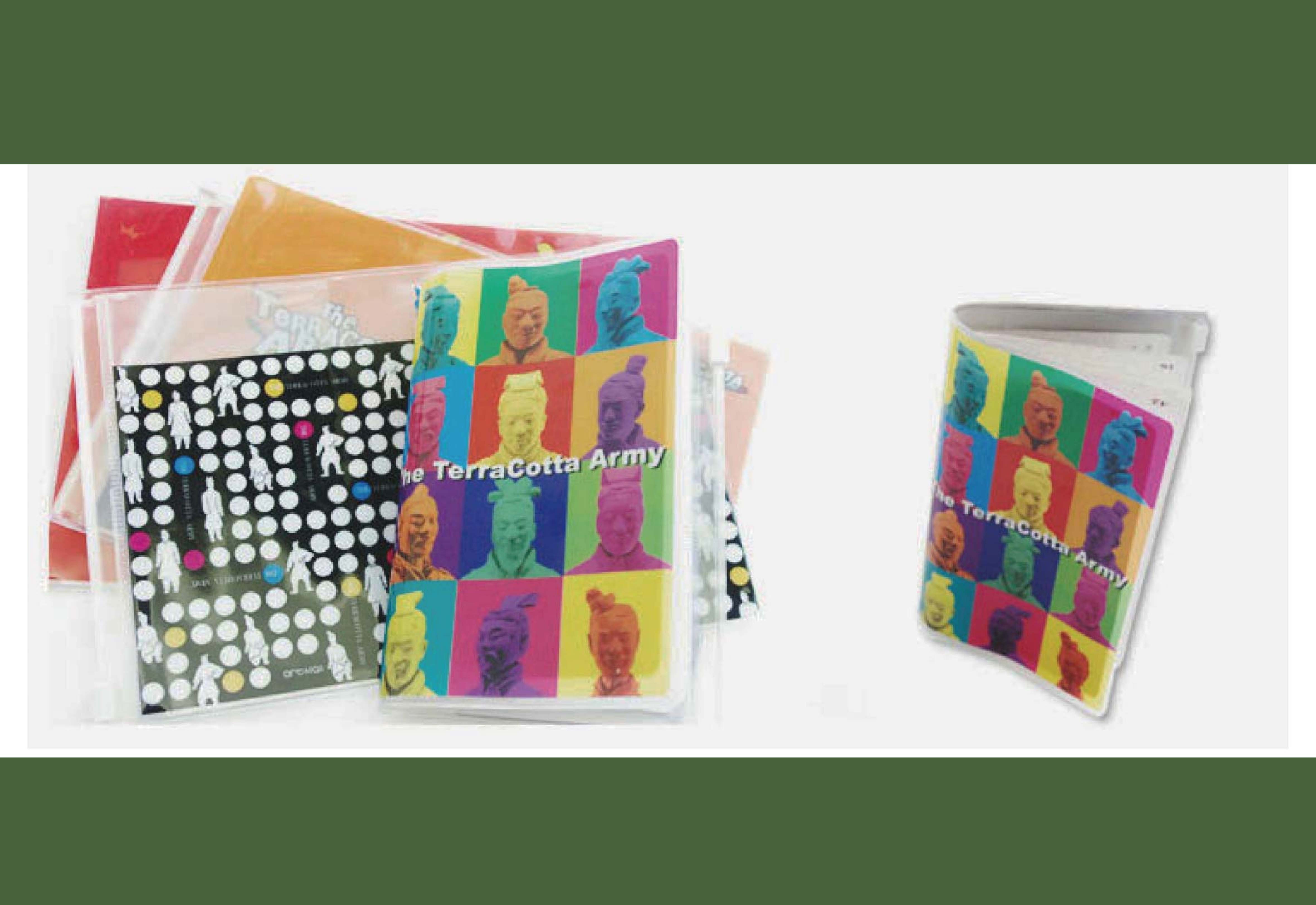 兵馬俑 普普風護照套 兵馬俑 普普風護照套