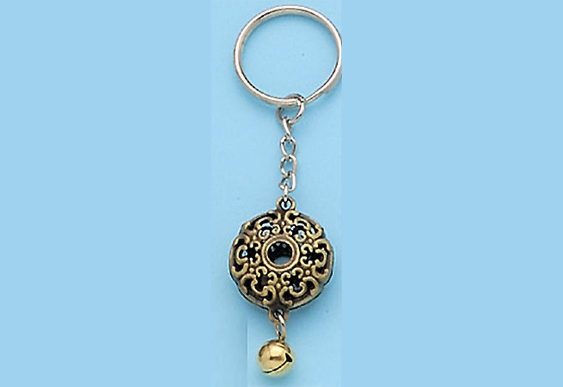 黃金系列 黃金鈴鐺鑰匙圈-KB2 黃金系列 黃金鈴鐺鑰匙圈-KB2
