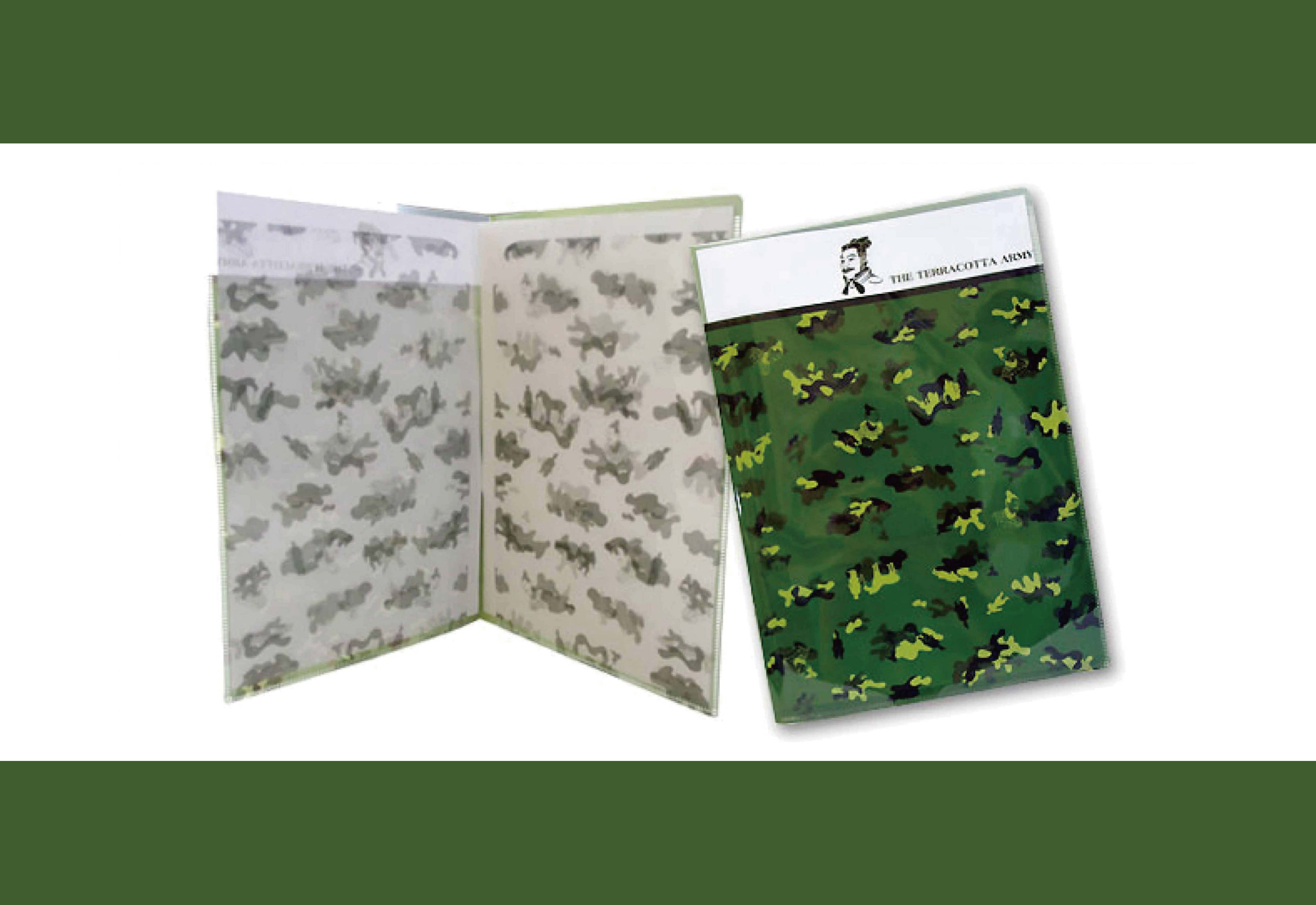 兵馬俑 迷彩綠資料夾 兵馬俑 迷彩綠資料夾