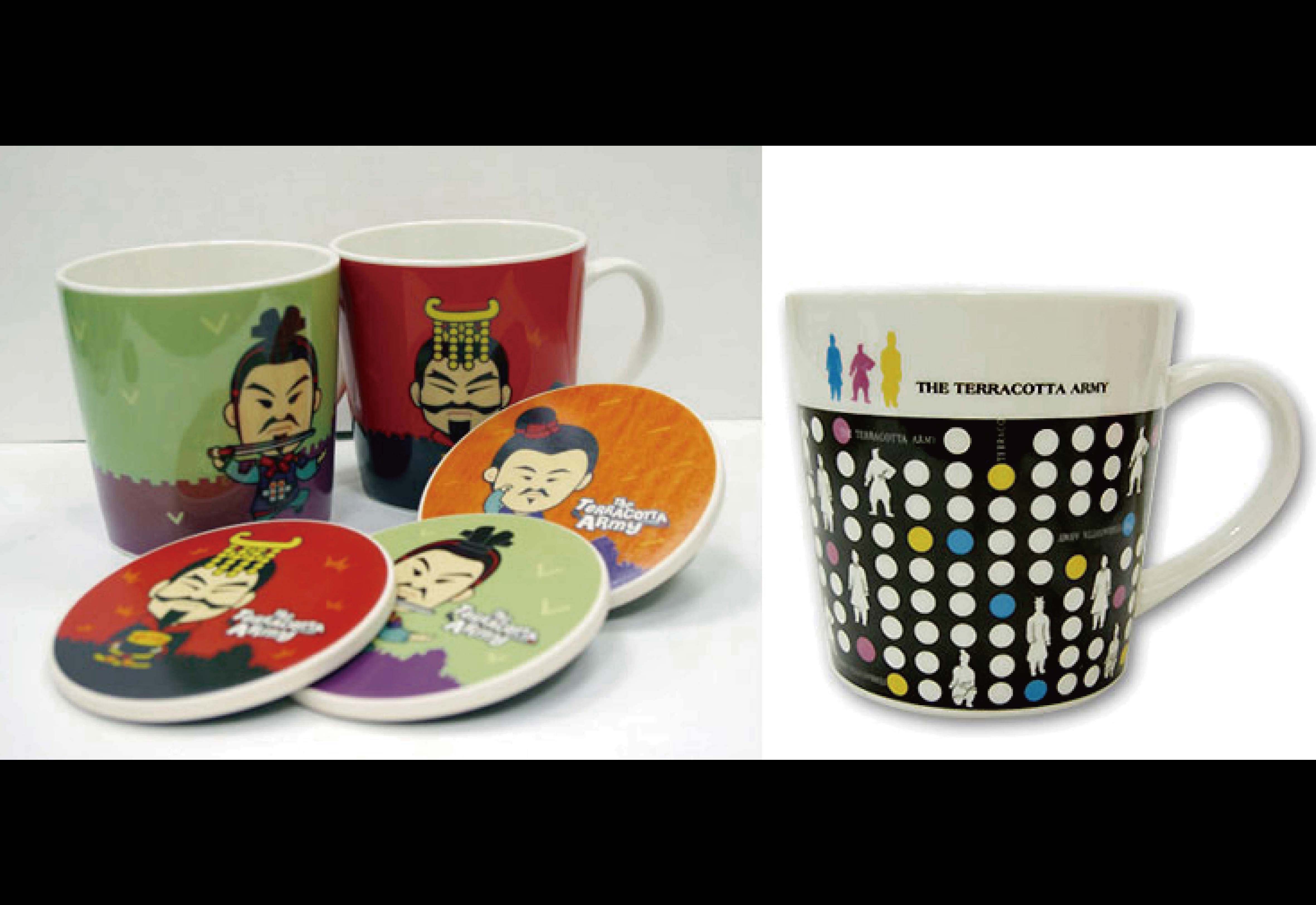 兵馬俑 點點馬克杯 兵馬俑 點點馬克杯