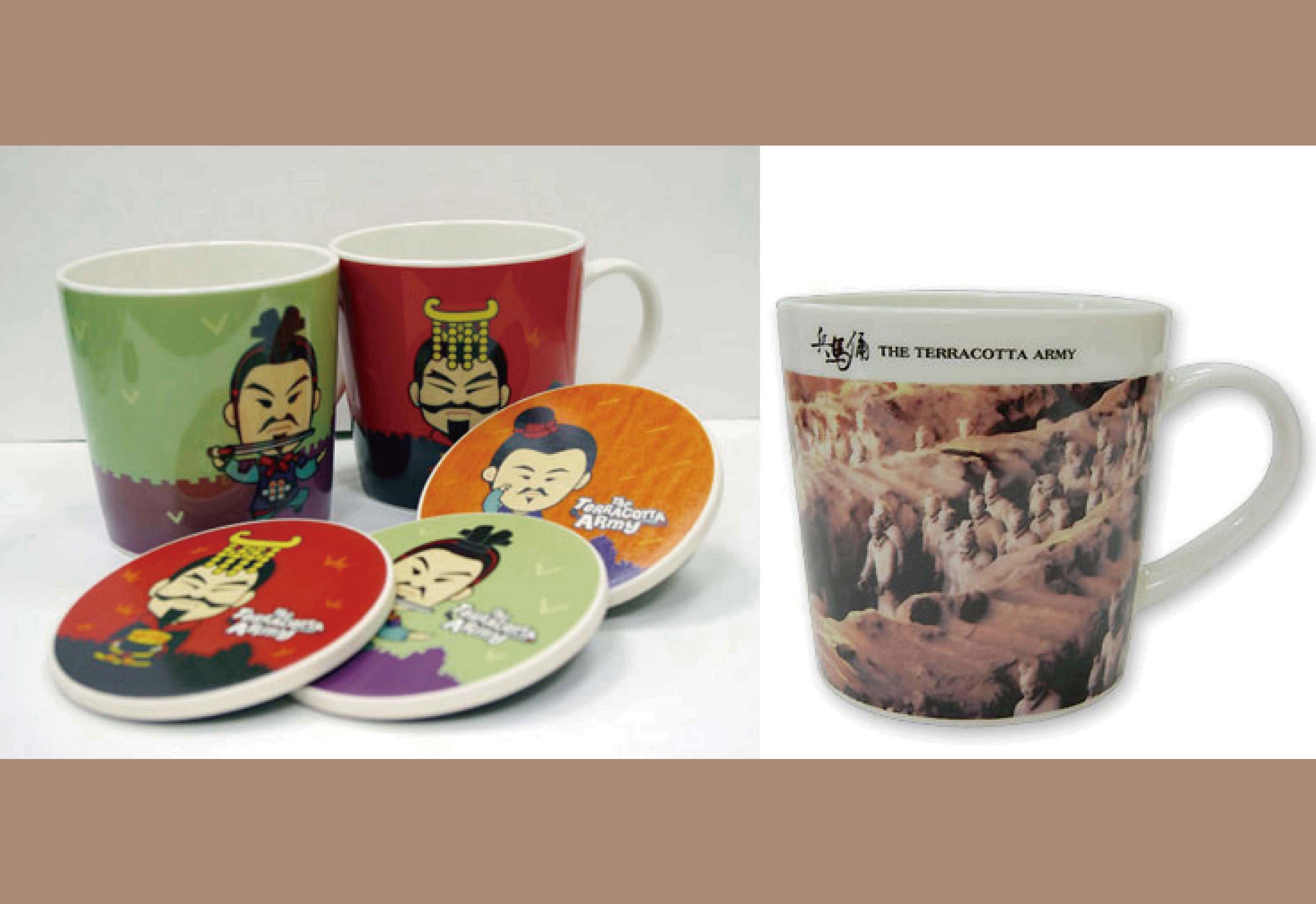 兵馬俑 俑群馬克杯 兵馬俑 俑群馬克杯
