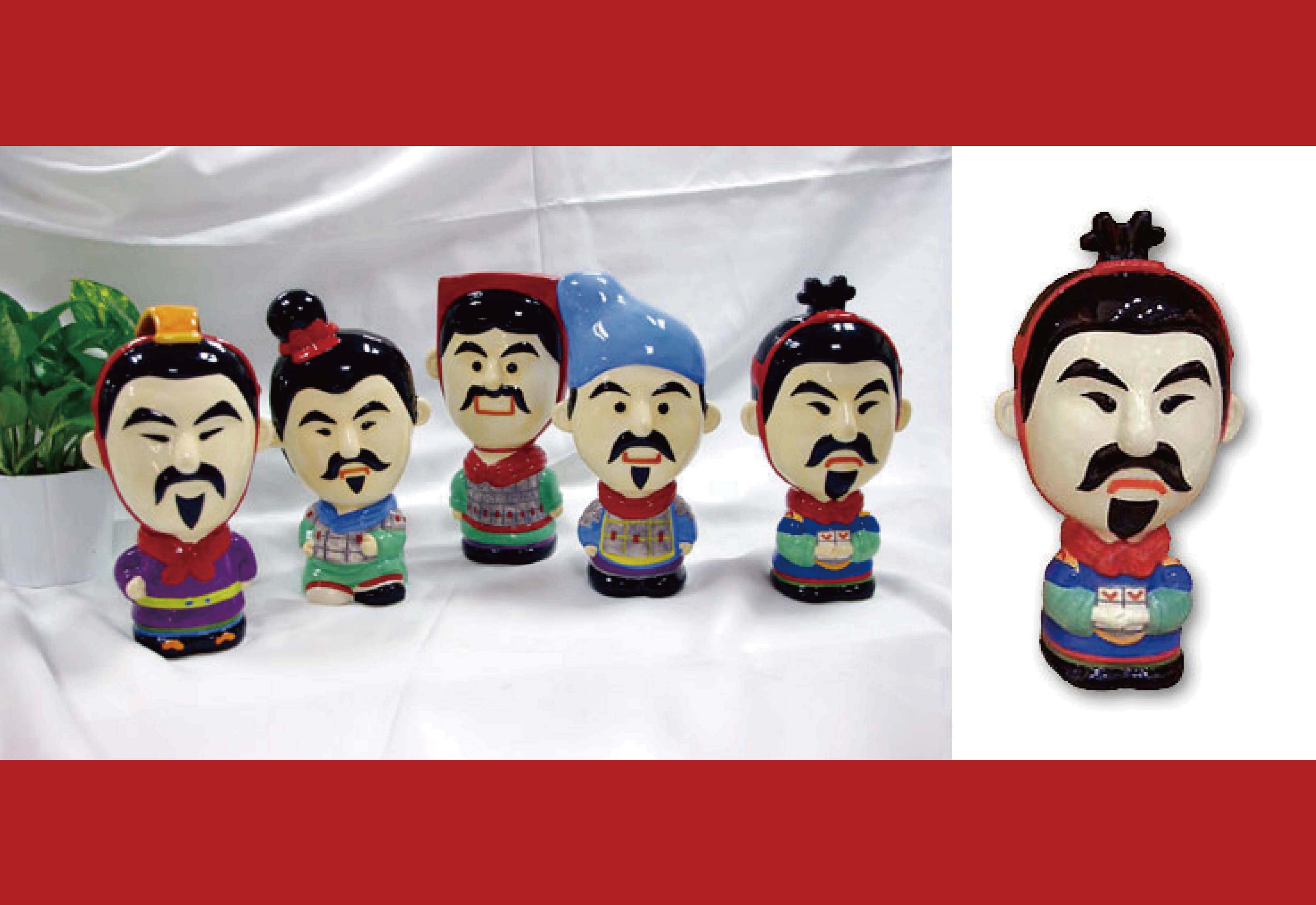 兵馬俑 將軍俑存錢筒 兵馬俑 將軍俑存錢筒