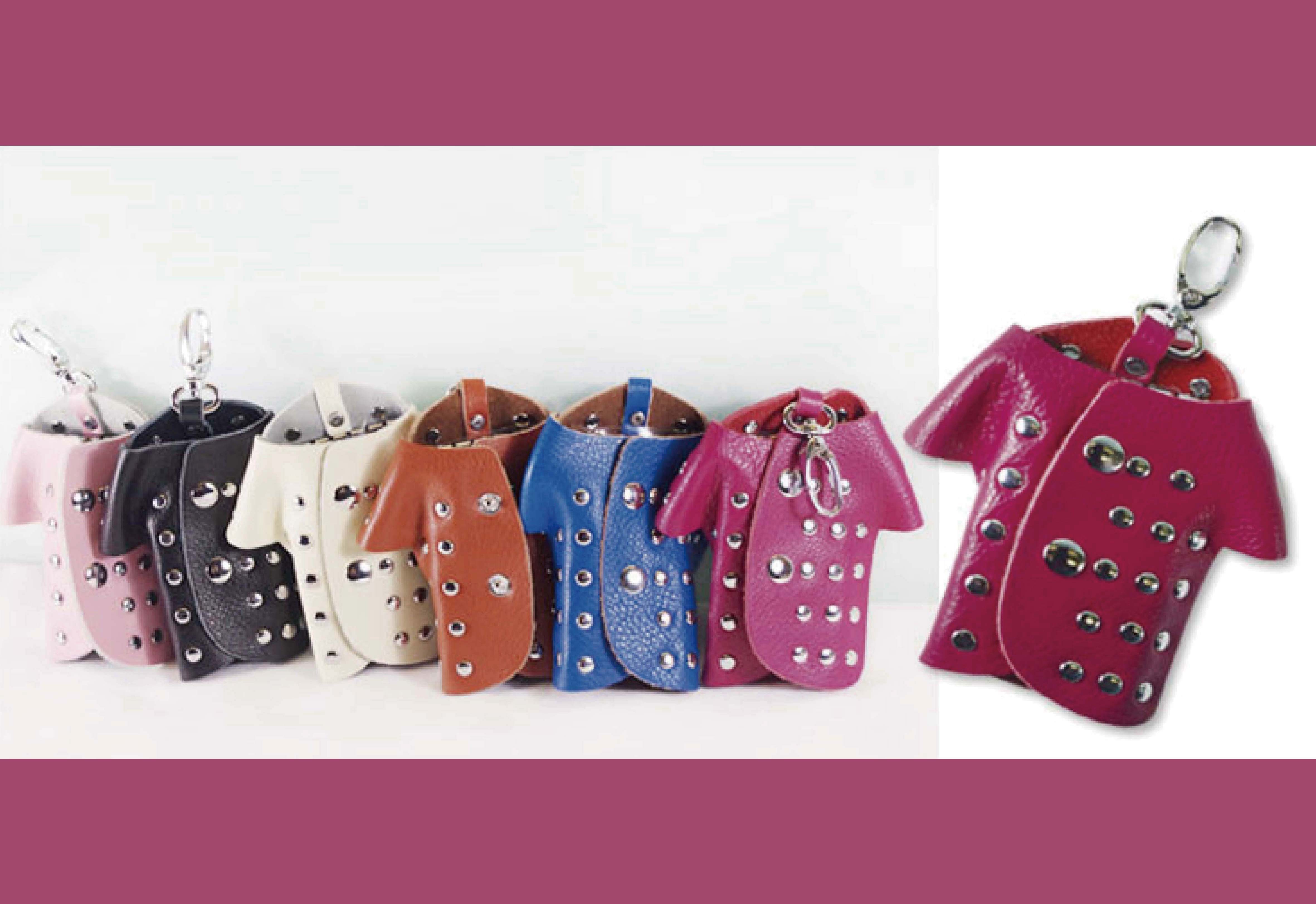 兵馬俑 皮革鑰匙包-紅色 兵馬俑 皮革鑰匙包-紅色