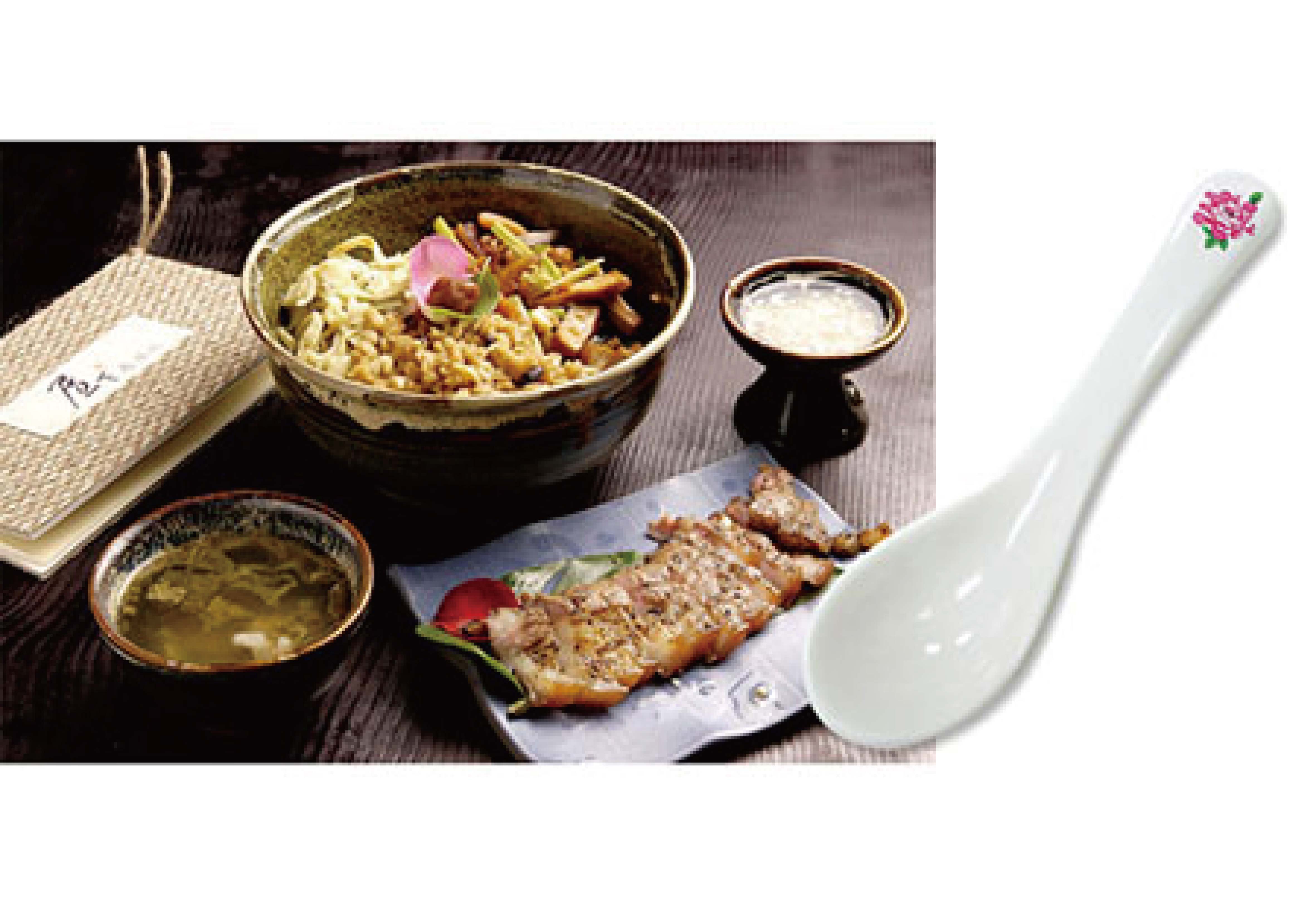 台灣花布 一朵花無孔湯匙2入組 台灣花布 一朵花無孔湯匙2入組