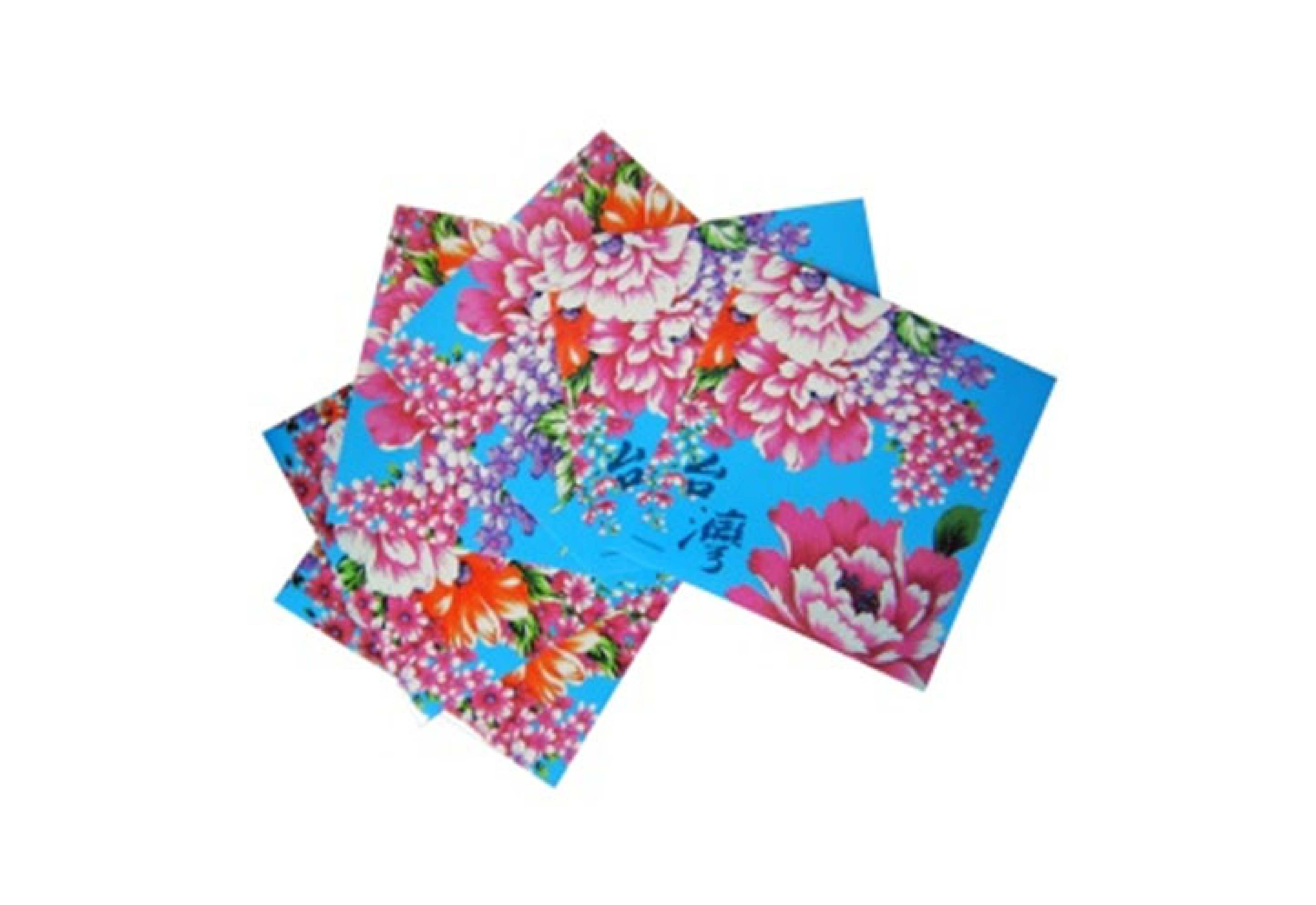 台灣花布衣服零錢包 鑰匙包