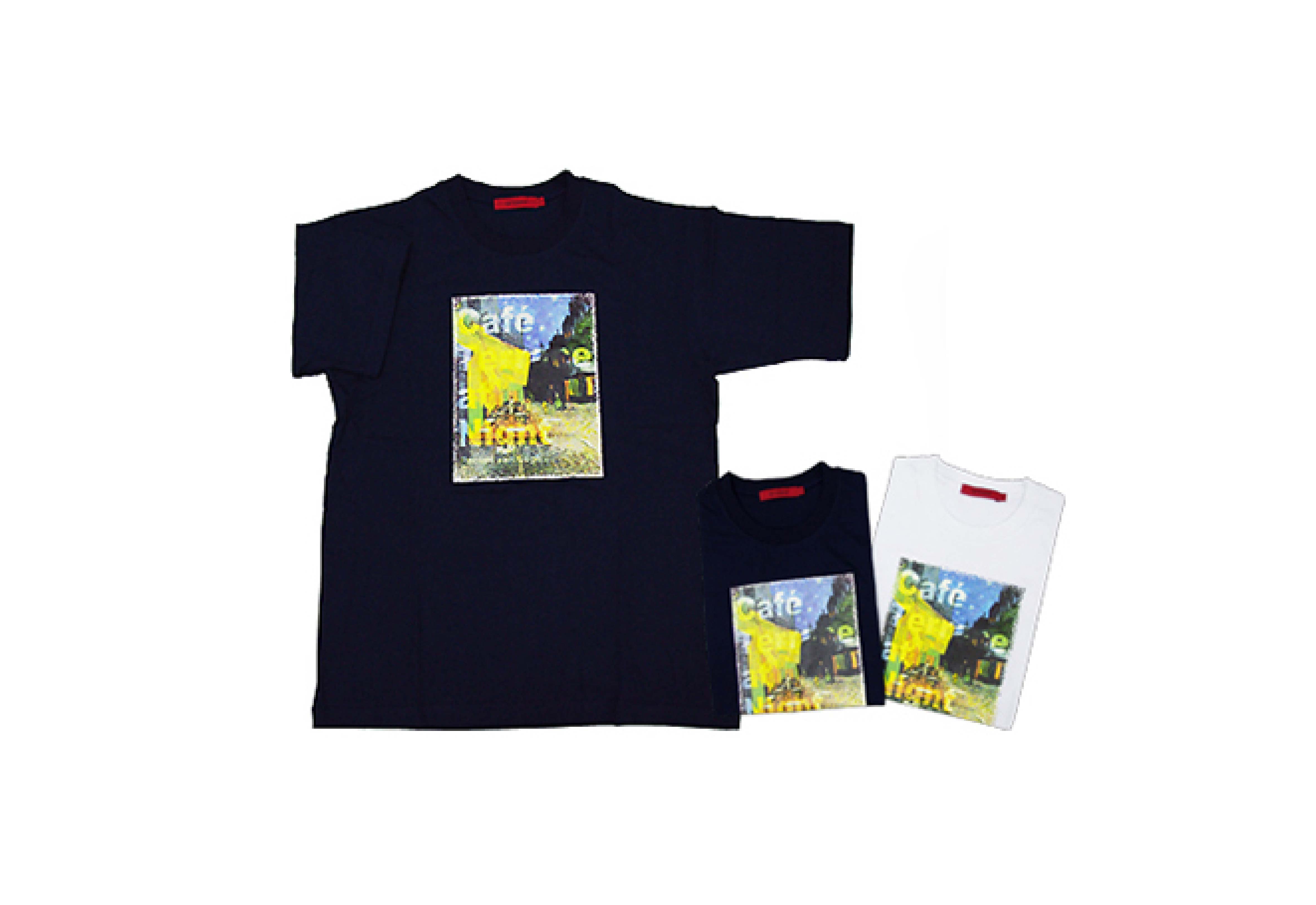 夜空下的露天咖啡座-深藍T(M) 夜空下的露天咖啡座-深藍T(M)